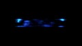 Shining cybernetic abstract effect - glitch distortion for your arts, isolated - object 3D rendering