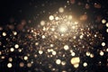 Shining and darkness defocused pearl glitter christmas, abstract, backgrounds