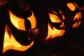 Wicked pumpkin lanterns for Halloween