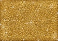 Shining Golden Glitter Background