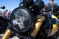 Shining motorcycle front lamp