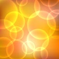 Shining orange background with light effects Royalty Free Stock Photo