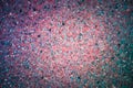 Shining pink and blue background, abstract glitter paper with vignetting Royalty Free Stock Photo