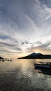 Shining Pura Island in The Sunset