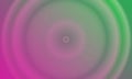 green and pink abstract background with radial gradient and circle stripes. simple, blur, modern and color Royalty Free Stock Photo