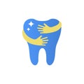 Shining teeth logo sign