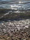 Shining waves and pebbles 7