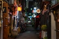 Shinjuku Golden gai, Japan Tokyo Royalty Free Stock Photo