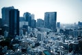 Shinjuku skyscrapers (monochrome)