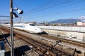 Shinkansen Bullet Train at Tokyo, Japan Royalty Free Stock Photo