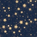 shinning star pattern background at night