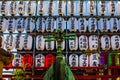 Shinobazunoike Bentendo Temple Lanterns Royalty Free Stock Photo