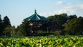 Shinobazunoike Bentendo Temple, Ueno Park, Tokyo, Japan. Royalty Free Stock Photo