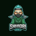 Shinobi Cartoon Mascot Esport