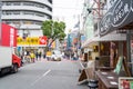 Shinseikai Street in Osaka Tennoji area.