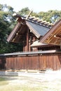 shinto shrine (gokoku) in matsue (japan) Royalty Free Stock Photo