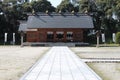 shinto shrine (gokoku) in matsue (japan) Royalty Free Stock Photo