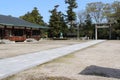 shinto shrine (gokoku) in matsue (japan) Royalty Free Stock Photo