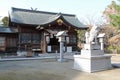 Shinto shrine - Matsue - Japan Royalty Free Stock Photo