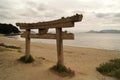 Shinto shrine on Naoshima island, Japan