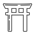 Shinto symbol icon