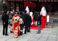 Shinto wedding Royalty Free Stock Photo