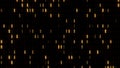 Shiny Abstract Gold Glimmer LED Lights Turning On and Off Randomly - Abstract Background Texture