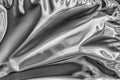 Shiny abstract silver aluminum texture background. Black and white metal folio surface.