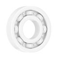 Shiny Ball Bearing in Clay Style. 3d Rendering Royalty Free Stock Photo