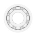 Shiny Ball Bearing in Clay Style. 3d Rendering Royalty Free Stock Photo