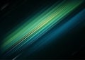 Shiny Black Blue and Green Diagonal Lines Abstract Background Vector Illustration Royalty Free Stock Photo
