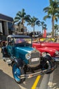 1928 Ford Model A Roadster car in mint condition Royalty Free Stock Photo