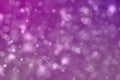 Shiny bokeh blur background. Glowing glitter circle particles holiday Royalty Free Stock Photo