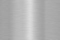 Shiny Brushed Steel Metal Texture Royalty Free Stock Photo