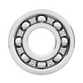 Shiny Chrome Steel Ball Bearing. 3d Rendering Royalty Free Stock Photo