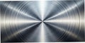 Shiny Circular Stainless Steel Metal Reflections for Modern Background Design Royalty Free Stock Photo