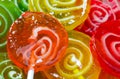 Shiny colorful lollipops Royalty Free Stock Photo