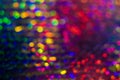 Shiny colorful sequin dress detail texture