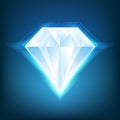 Shiny diamond background Royalty Free Stock Photo