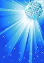 Shiny disco ball Royalty Free Stock Photo