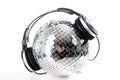 Shiny disco ball Royalty Free Stock Photo