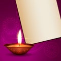 Shiny diwali design Royalty Free Stock Photo