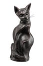 Shiny Egyptian cat figurine Royalty Free Stock Photo