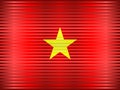 Shiny Flag of the Vietnam