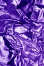 Shiny Foil Crumpled in Sharp Crumpled Metallic Gloss Background Pink Purple Royalty Free Stock Photo