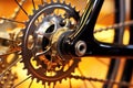 shiny gear cogs ready for use in bicycle assembly