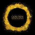 Shiny Glamorous Glittering Gold texture background