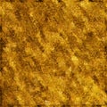 Shiny glamour old gold yellow shapes and wavy line pattern. Gold metallic gradient colors with scratches