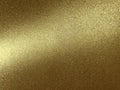 Shiny gold background with grainy texture and highlight Royalty Free Stock Photo