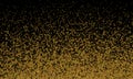 Shiny gold and black textured background wallpaper. Royalty Free Stock Photo